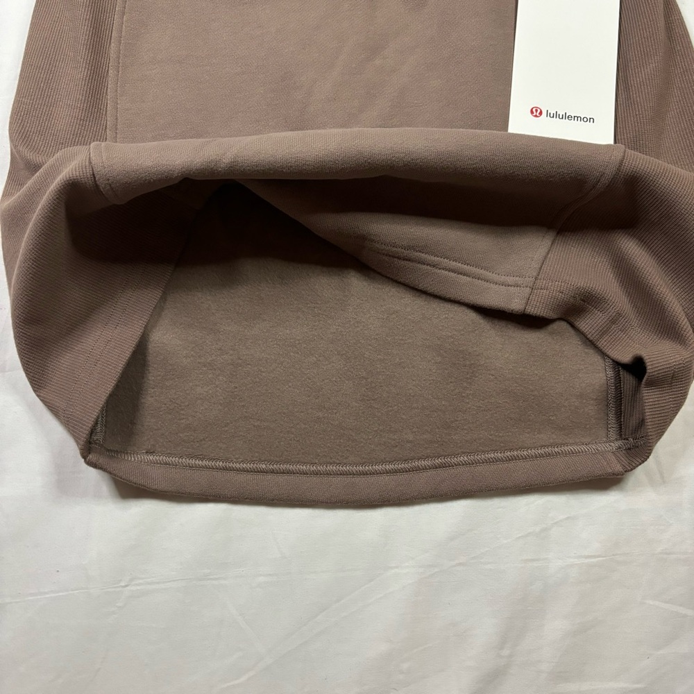 Lululemon Scuba HR Mini Skirt TPTC Tauptastic Tan Beige Women’s Size L - Picture 2 of 4